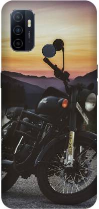 MD CASES ZONE Back Cover for Oppo A33/Oppo CPH2137 Royel Enfield Bike Classic Bike Printed back cover