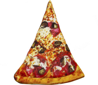 pizza plush pillow