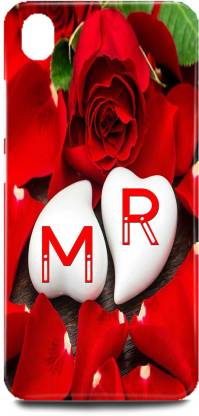 FIKORA Back Cover for Redmi 9i,M Loves R Name,M Name, R Letter, Alphabet,M  Love R NAME - FIKORA : 