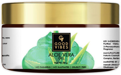 good vibes aloe vera cream