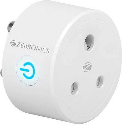 Zebronics ZEB-SP110 10A Smart Plug (White)