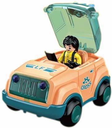 WONDER CREATURES Cartoon Car Heavy & High Speed Friction Cars (Orange  Cross) (Ortange) - Cartoon Car Heavy & High Speed Friction Cars (Orange  Cross) (Ortange) . Buy Car toys in India. shop