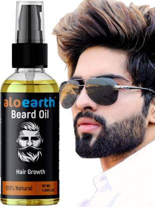 Aloearth Aloear Beard and Mooch Growth oil for Boys and Men Hair oil Hair  Oil (50 ml) Hair Oil - Price in India, Buy Aloearth Aloear Beard and Mooch  Growth oil for