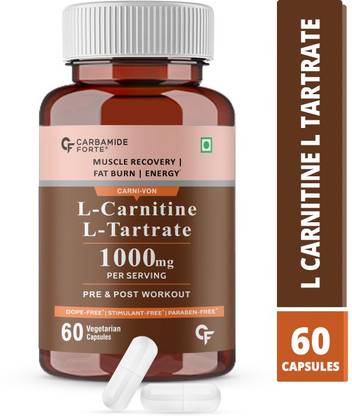cf l carnitine l tartrate supplement 1000mg capsules for men women for fat loss