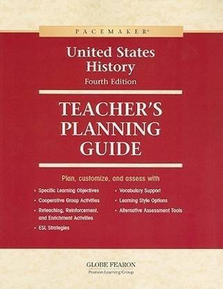 Pacemaker United States History Teacher's Planning Guide: Buy Pacemaker ...