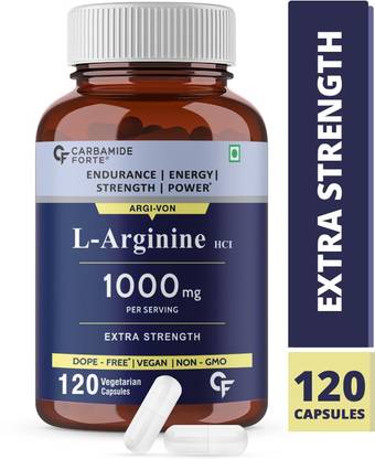 cf l arginine 1000mg capsules per serving