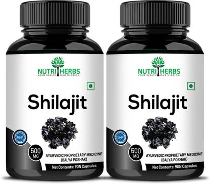 nutriherbs shilajeet shilajit extracts supports stamina power energy for men women