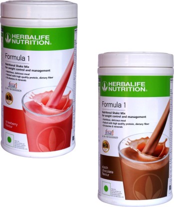 HERBALIFE Weight Loss Combo - Formula 1 Nutritional Shake - Strawberry ...