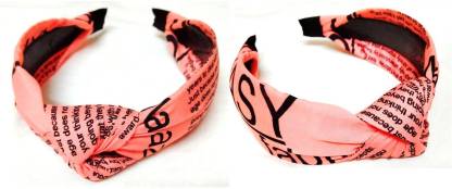 VEDAKSH New Paper Design Fabric Knot Hairband Headband / Hair Accessories,  Knot hair band for Girls and Woman(Multi, Pack of 2) Hair Band Price in  India - Buy VEDAKSH New Paper Design