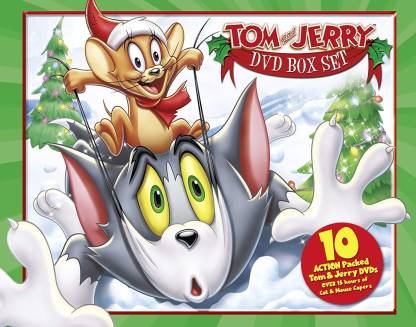 Tom & Jerry: Big Christmas Collection (10-Disc Box Set) (Region 2)  (Slipcase Box + Fully Packaged Import) Price in India - Buy Tom & Jerry:  Big Christmas Collection (10-Disc Box Set) (Region