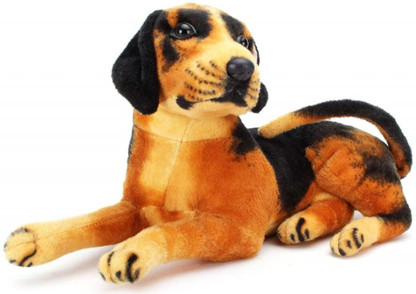 black dog teddy bear