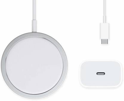 eRise Wireless Charger with 20W Power Adapter, Mag-Safe Wireless Charger  for iPhone, 20W Fast Charging Qi Magnetic Charging Pad | USB C Wall Charger  12, Pro, Mini, Max Charging Pad Price in