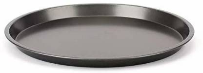 SKYEEL Pizza Pan (Tray) / Round Shape Plate / Pizza Pan Baking Mould / Non-Stick Carbon Steel / Use in Up To 26 cm Pizza Making / 1 PCS - 26 CM Pizza Tray