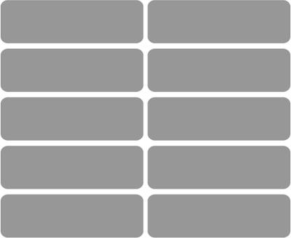 AKKI Scratch off Labels (Size-40mmx8mm-sheets of 500 Labels ...