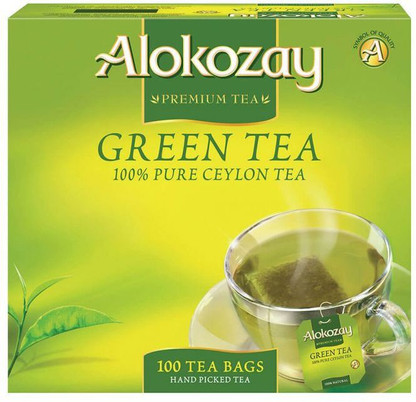Buy Alokozay Green Tea 100 tea Bags