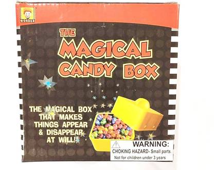 A Sarkar Magic World The Magical Candy Box Magician S Sweet Candies Production Pan Magic Trick 1 Magic Tricks Price In India Buy A Sarkar Magic World The Magical Candy Box Magician S