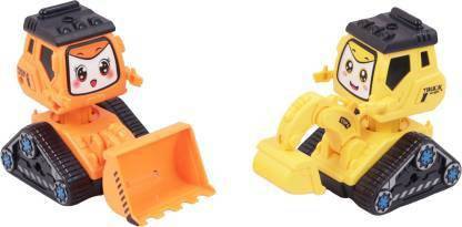 DhyeyCollection Unbreakable Push & Go Construction Toy JCB , Bulldozer Mini Cartoon Robot Truck Toy for Kids - Unbreakable Push & Go Construction Toy JCB , Bulldozer Mini Cartoon Robot Truck Toy DhyeyCollection Unbreakable Push & Go Construction Toy JCB , Bulldozer Mini Cartoon Robot Truck Toy for Kids - Unbreakable Push & Go Construction Toy JCB , Bulldozer Mini Cartoon Robot Truck Toy