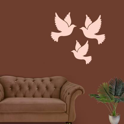 Procence Wall Art Stencil Reusable For Home Office Decoration Painting Flying Bird Theme Wallstencils Pro230 Pvc - Bird Stencil Wall Hanging