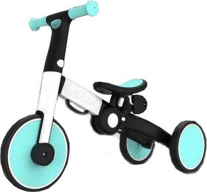 YMINA 4 in 1 Kids Tricycle for 10 Months to 3 Years Old Boys Girls Baby Balance Bike Infant First Trikes Lightweight Toddler Bike with Removable Pedals 