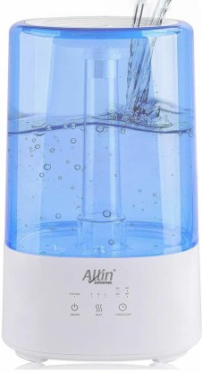 MANLI Cool Mist Humidifiers 300lm Ultrasonic Humidifiers With LED Lights Waterless Auto-Off Humidifier For Bedroom,Baby,Home,Office 