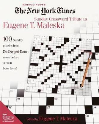 The New York Times Sunday Crossword Tribute to Eugene T ...