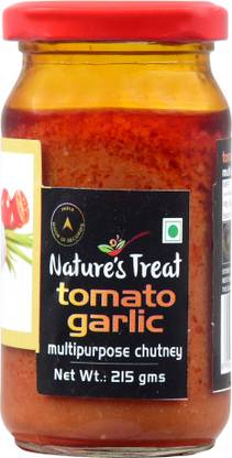 Natures Treat Tomato Garlic Multipurpose Chutney Paste  (215 g)