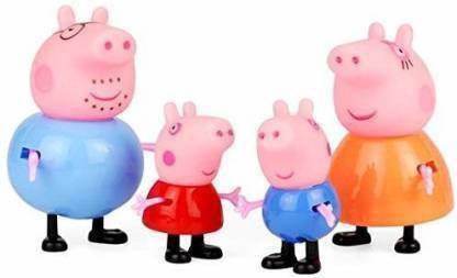 TSTCOLLECTION Peppa Pig | Peppa Pig Family Toy (Multicolor) (Multicolor) - Peppa  Pig | Peppa Pig Family Toy (Multicolor) (Multicolor) . Buy Peppa Pig Family  toys in India. shop for TSTCOLLECTION products