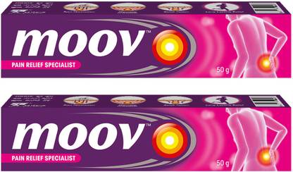 Moov Instant Pain Relief Cream Regular 50 Gm Pack Of 2 Cream Buy Baby Care Products In India Flipkart Com