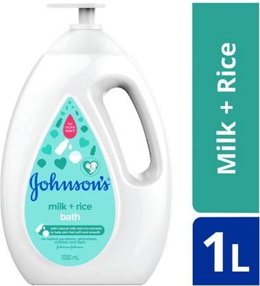 Johnson S Baby Bath Wash Milk Rice 1l Buy Johnson S Baby Bath Wash Milk Rice 1l At Low Price In India Flipkart Com