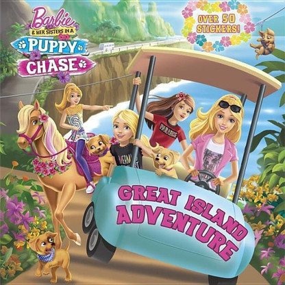 barbie and her sisters in a puppy chase
