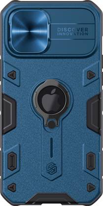 Nillkin Back Cover For Apple Iphone 12 Pro Max Camshield Armor 360 Ring Case With Logo Cut Nillkin Flipkart Com