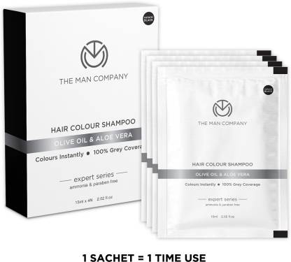 THE MAN COMPANY Hair Colour Shampoo Black - Olive Oil and Hibiscus , Black  - Price in India, Buy THE MAN COMPANY Hair Colour Shampoo Black - Olive Oil  and Hibiscus ,