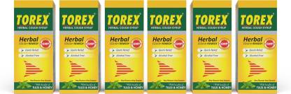 TOREX Herbal Cough Syrup Pack of 6