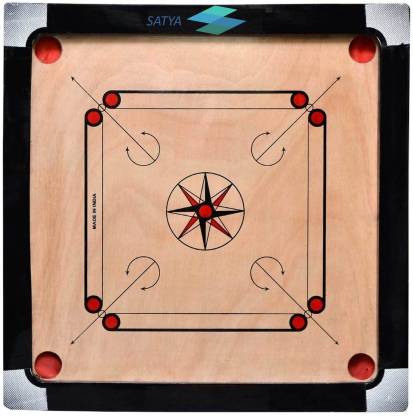 Carrom Board With Coins And Powder And Striker 20 Inch Carrom Board Games Toys Hobbies