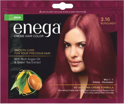 enega Burgundy Crème Hair Color , Burgundy - Price in India, Buy enega  Burgundy Crème Hair Color , Burgundy Online In India, Reviews, Ratings &  Features 