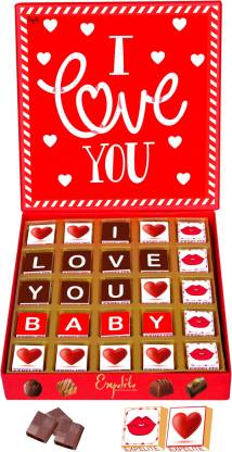 Expelite I Love You Baby Chocolate Box Bars Truffles Price In India Buy Expelite I Love You Baby Chocolate Box Bars Truffles Online At Flipkart Com