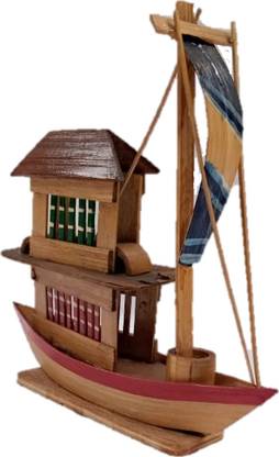 Miiart Bamboo Boat For Home Decoration Size 9 Inch 1 Set Decorative Showpiece 18 Cm Price In India Buy Miiart Bamboo Boat For Home Decoration Size 9 Inch 1 Set Decorative Showpiece 18 Cm Online