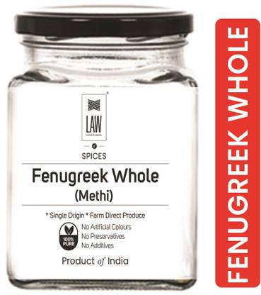 looms & weaves Premium Fenugreek Whole/Methi Whole (Single ...