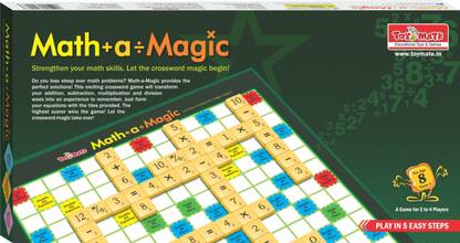 Toymate Math-A-Magic Educational Board Games Board Game ...