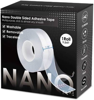 Sky Vogue Nano Double Sided Tape Heavy Duty Multipurpose Removable Traceless Mounting Adhesive Tape For Walls