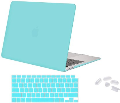 Rote Blume AJYX Hülle Für MacBook Air 13 Zoll 2020 2019 2018 Release Modell A1932 A2179 Glatte Kunststoff Schutzhülle Mit Mustern Auf Laptop Hardcover MacBook Air 13 