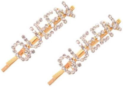 DC Queen Metal Designer Hair Clip for Women and Girls Weddng Party Occasion Festive Stylish Golden with jurkan Rhinestone/Hair Pins/Clips Accessories Hair Pin Price in India - Buy DC Queen Metal Designer DC Queen Metal Designer Hair Clip for Women and Girls Weddng Party Occasion Festive Stylish Golden with jurkan Rhinestone/Hair Pins/Clips Accessories Hair Pin Price in India - Buy DC Queen Metal Designer