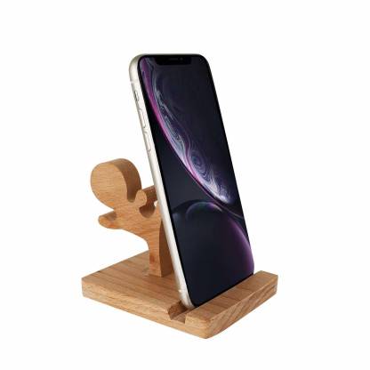 One Click Steam Beach Wooden Phone Holder for Desk .Compatible with Any  Size Mobile. A Handmade Wooden Mobile Phone Stand,Different Handmade Animal  Phone Holder for Phone Desk Decoration (Cat) Mobile Holder Price