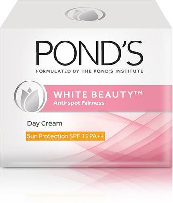 Ponds White Beauty Anti Spot Fairness Cream Spf 15 Pa Price In India Buy Ponds White Beauty Anti Spot Fairness Cream Spf 15 Pa Online In India Reviews Ratings Features Flipkart Com