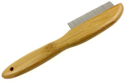 dog comb with rotating teeth