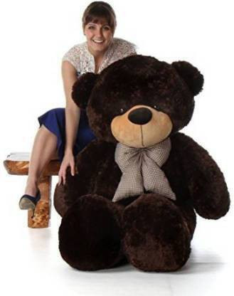 Feet Teddy Bear Black Jambo - 180 cm 