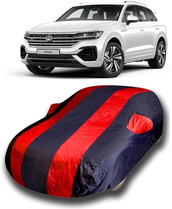XtremeCoverPro Car Covers Ready fit for VW Volkswagen Touareg 2004 ~ 2015 Breathable Fabric Indoor/Outdoor Protection Breathable Dust Series Black UV Resistant Vehicle Accessories 