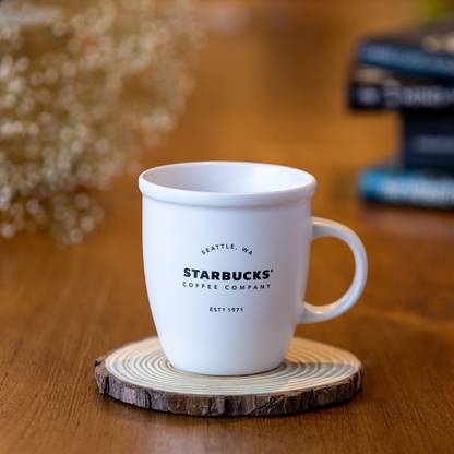 Starbucks Vintage Logo In White Bone China Coffee Mug Price In India Buy Starbucks Vintage Logo In White Bone China Coffee Mug Online At Flipkart Com