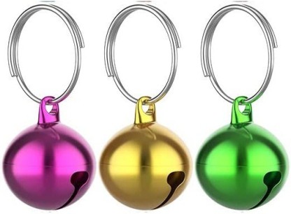 20 Pack Pet Collar Bells Colorful 0.86 Inches Big Cat Dog Strong Loud Bell for Potty Training Charm for Collars Necklace Pendant 