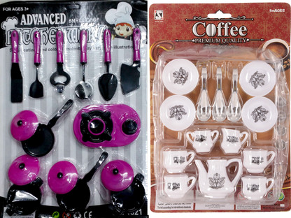 Purple toy kitchen